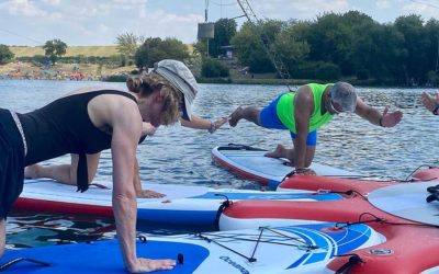 Pilates auf dem SUP